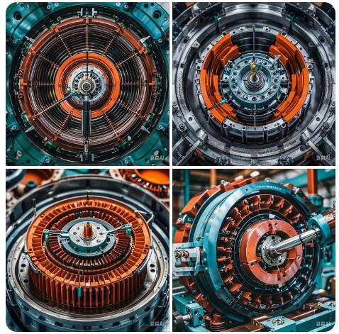 電機的定子與殼體裝配后的組件 電機的定子與殼體裝配后的組件