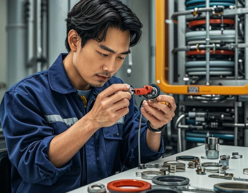 密封件的檢查和更換 密封件的檢查和更換