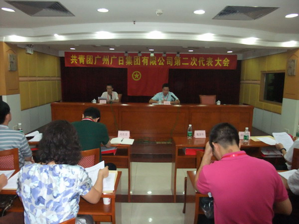 共青團廣州廣日集團有限公司第二次代表大會議順利召開