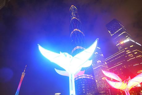 【公司榮譽】我司LED展品璀璨羊城燈光節(jié)